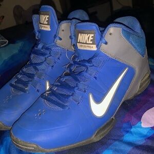 Nike Blue High-Top Sneakers